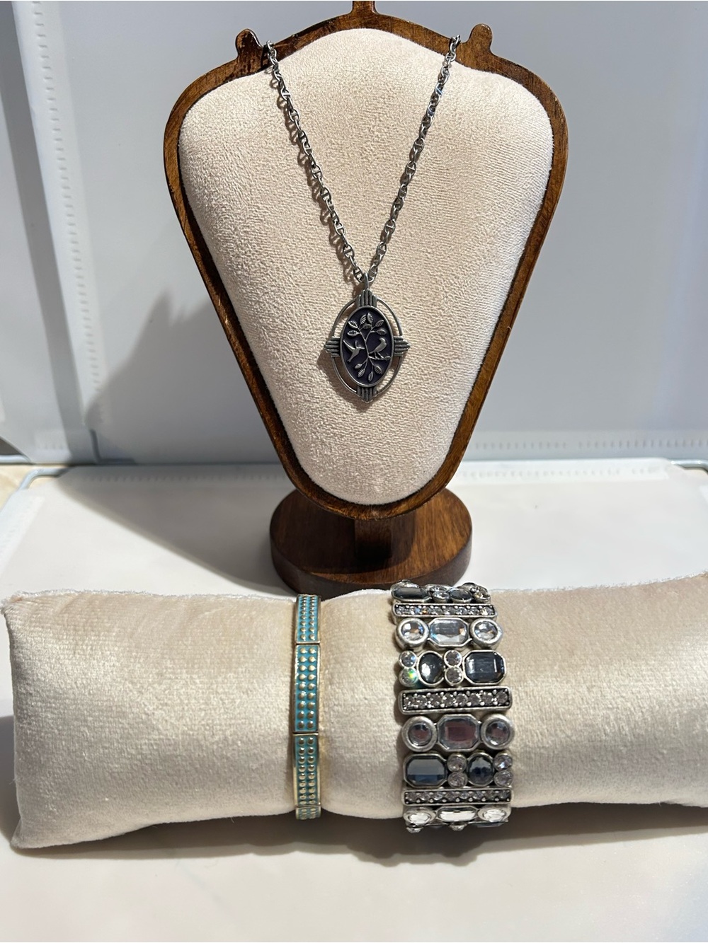 Lia Sophia Necklace & 2 Bracelets Bundle